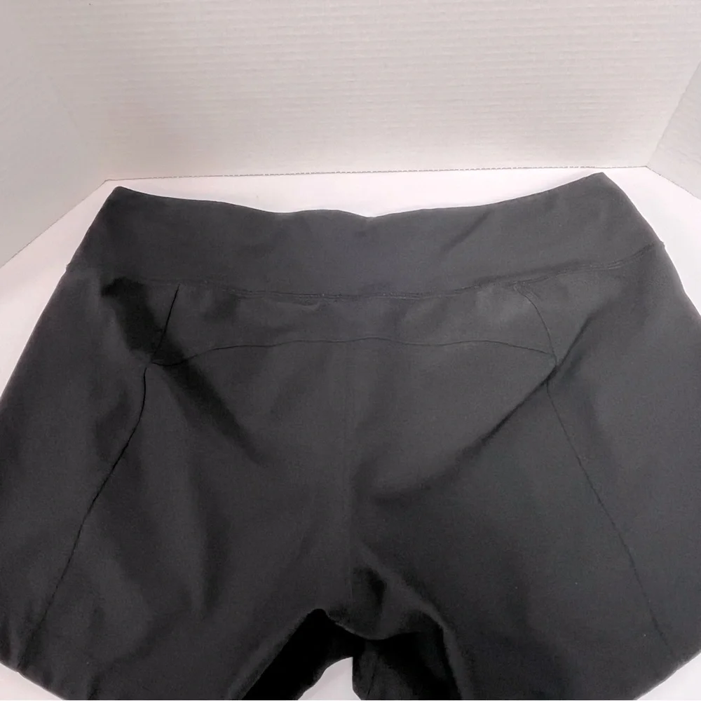 Women's Black Athletic Shorts - Picture 5 of 8
